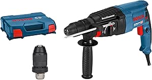 Bosch Professional GBH 2-26 F - Martillo perforador (2,7 J, Ø máx. hormigón 26 mm, SDS plus + cilíndrico, en maletín) [Clase de eficiencia energética B]