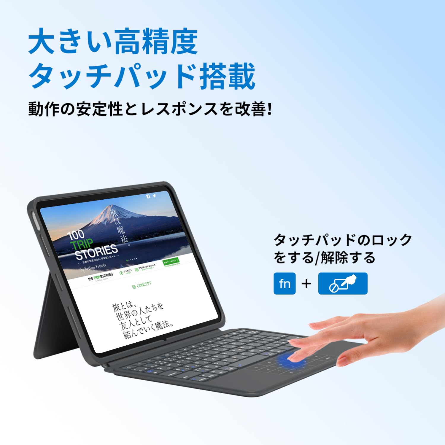 Amazon.co.jp: EWIN SmartPad Folio Standard iPad対応ワイヤレス
