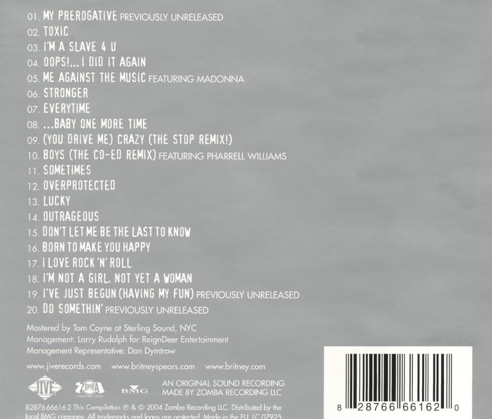 My Prerogative: Greatest Hits: SPEARS,BRITNEY: Amazon.ca: Music