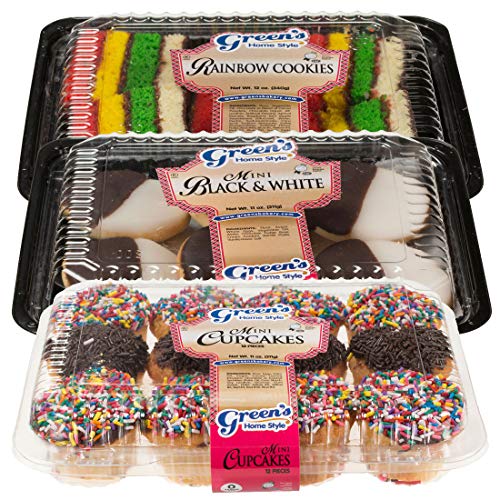 Green's (1) Rainbow Cookies (1) Mini Black & White Cookies