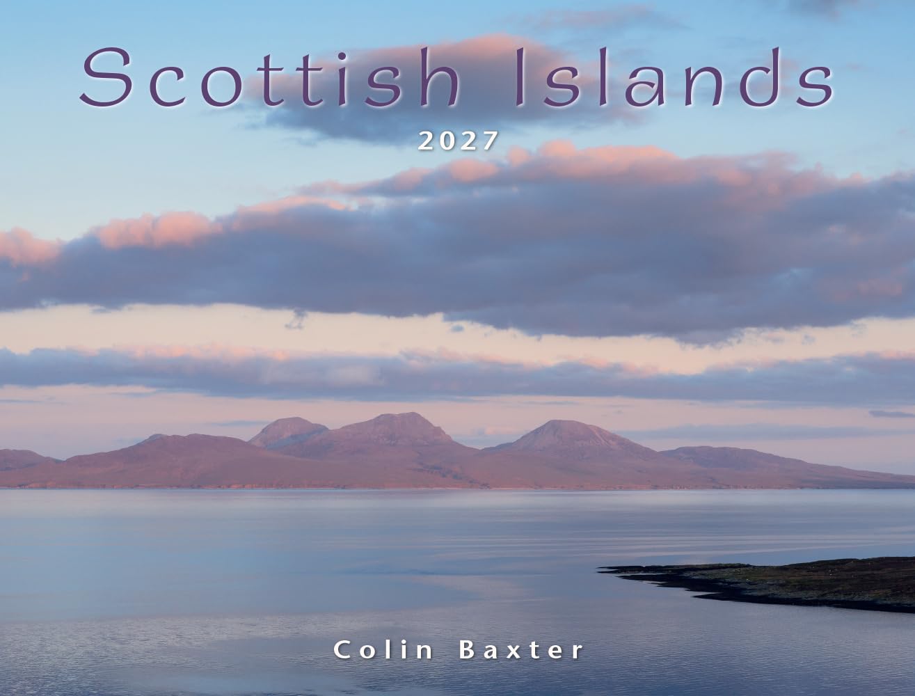 2027 Scotland Calendar: Scottish Islands - Wall Calendar - Month to View - 12 Months