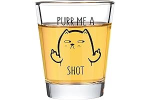 DAZLUTE Purr Me a Shot Glass: A Delight for Cat Lovers