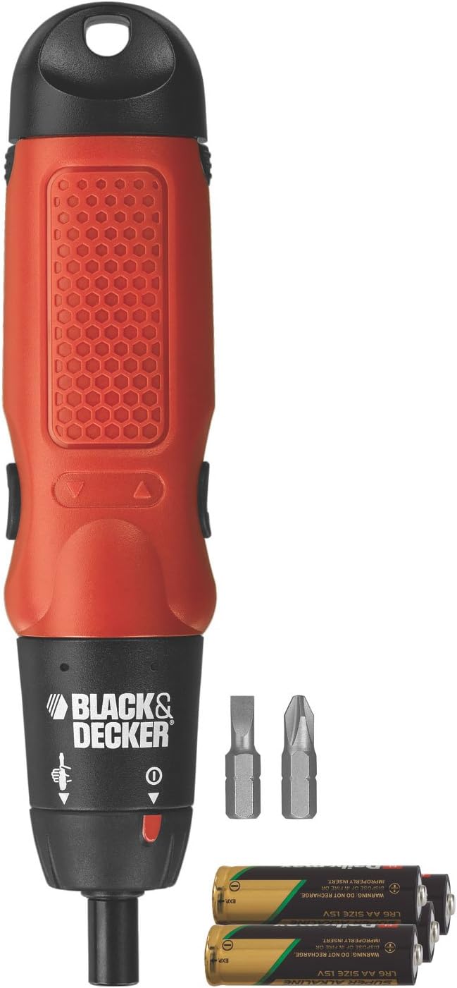 BLACK+DECKER Cordless Screwdriver (AS6NG): Home Improvement