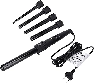 Conjunto de modelador de cachos, modelador de cachos com tecnologia de calor PTC modelador de cabelo aquecido (Regulamentos europeus)