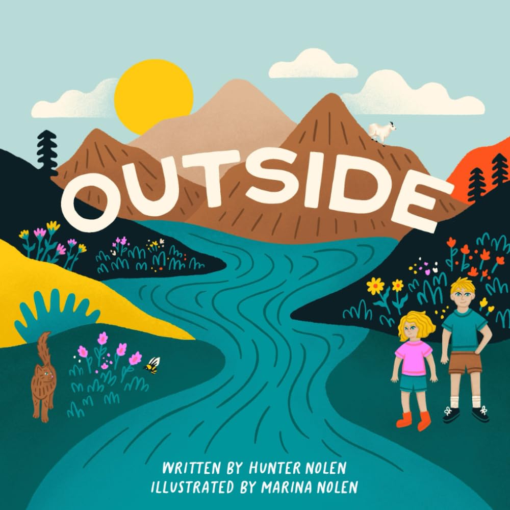 Outside