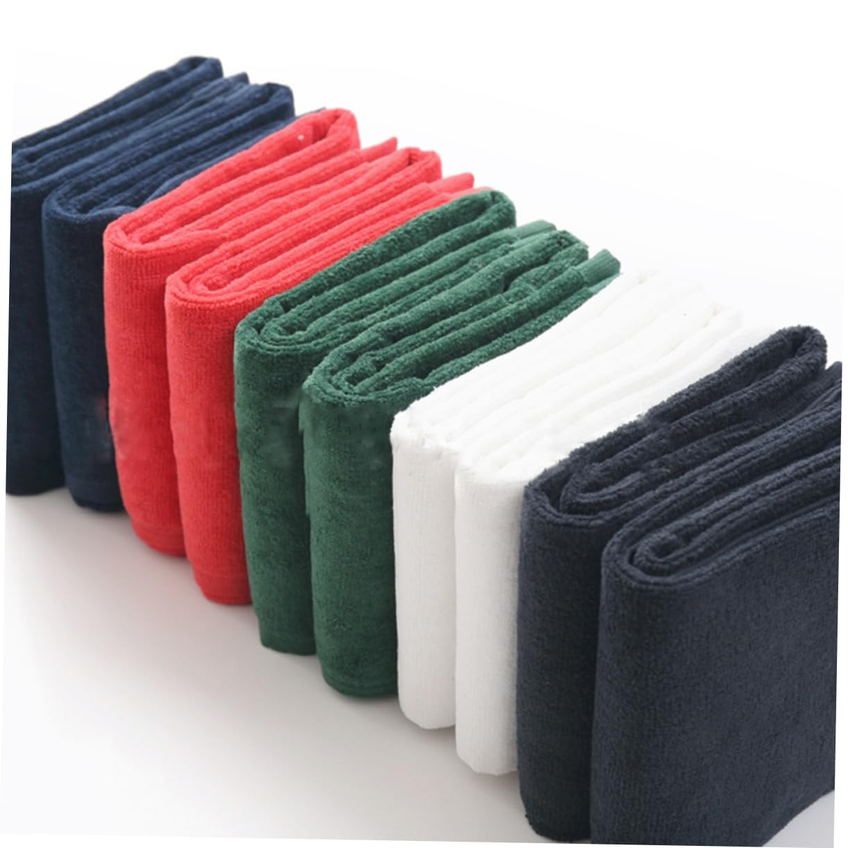 Sosoport Juego De 3 Toallas De Forro Polar Verde De 40 X 65 Cm Ultraabsorbentes De Secado Rápido para Natación Gimnasio Camping Bolsa De Almacenamiento.