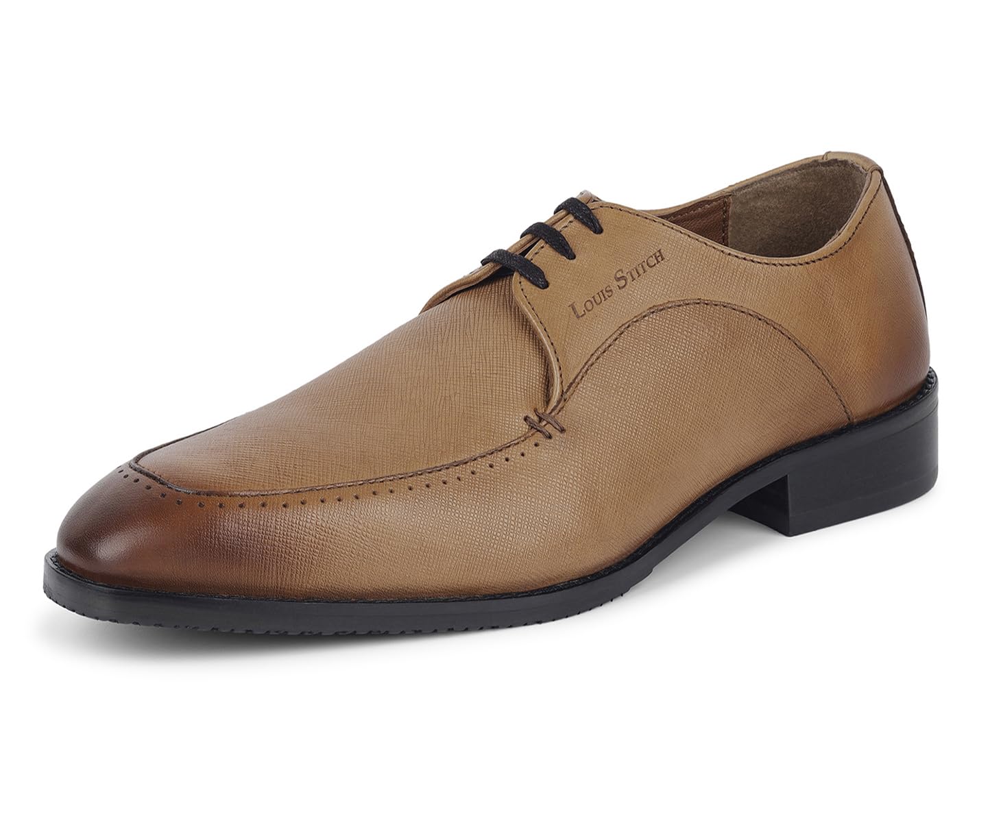 louis stitch Egyptian Crust Leather Lace Up Formal Shoes for Men | Derby | Comfortable for Business, Casual, Parties (LSVXSFPL)-picture-14