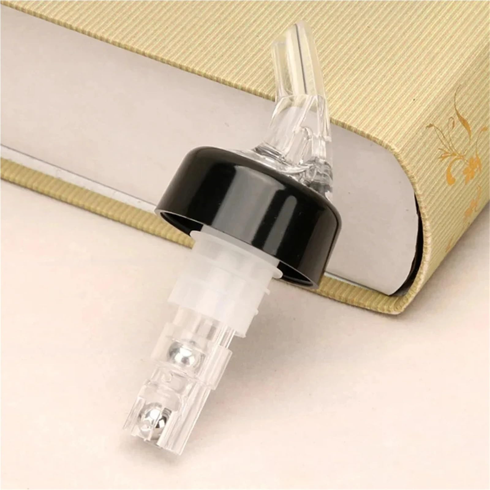 Lot de 10 becs verseurs à vin réglables avec capacité de 20, 30, 45 ml (bleu, 30 ml)