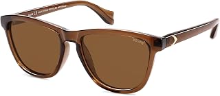 SOJOS Ocean Collection Retro Polarized Large Rectangular Sunglasses Women Men Recycled Plastic Eco-friendly Shades, Baleen