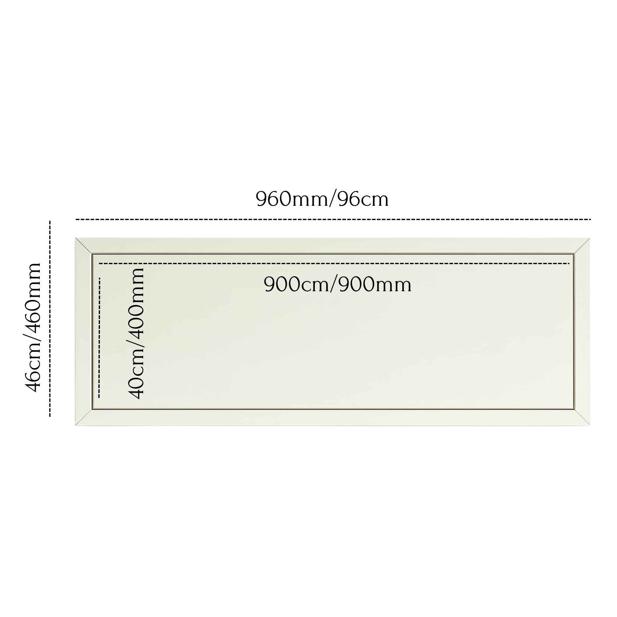 TMALASER Drzwi rewizyjne metalowe 90 x 40 cm stal ocynkowana – klapa rewizyjna biała 900 x 400 mm push to open/Klick-Klack - drzwi inspekcyjne do ścian karton-gips