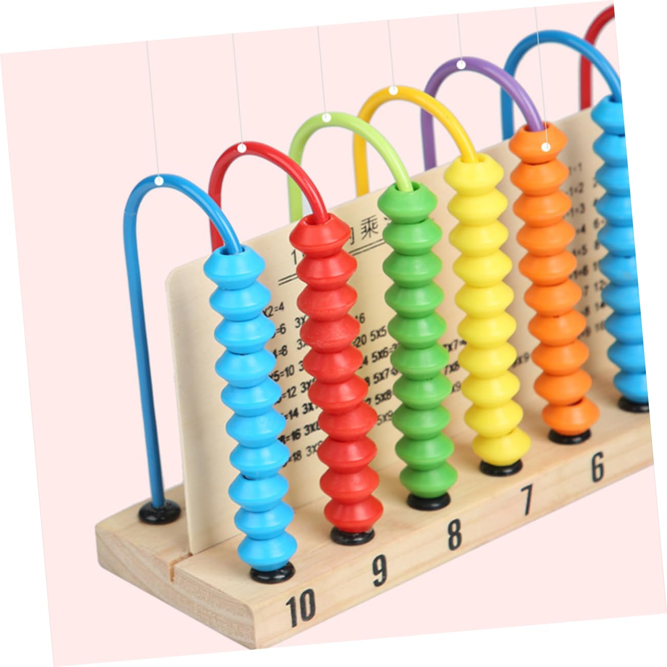 2 Bouliers Éducatifs Enfants - Apprentissage Chiffres Et Couleurs | Jouet Math Préscolaire | Plastique Coloré