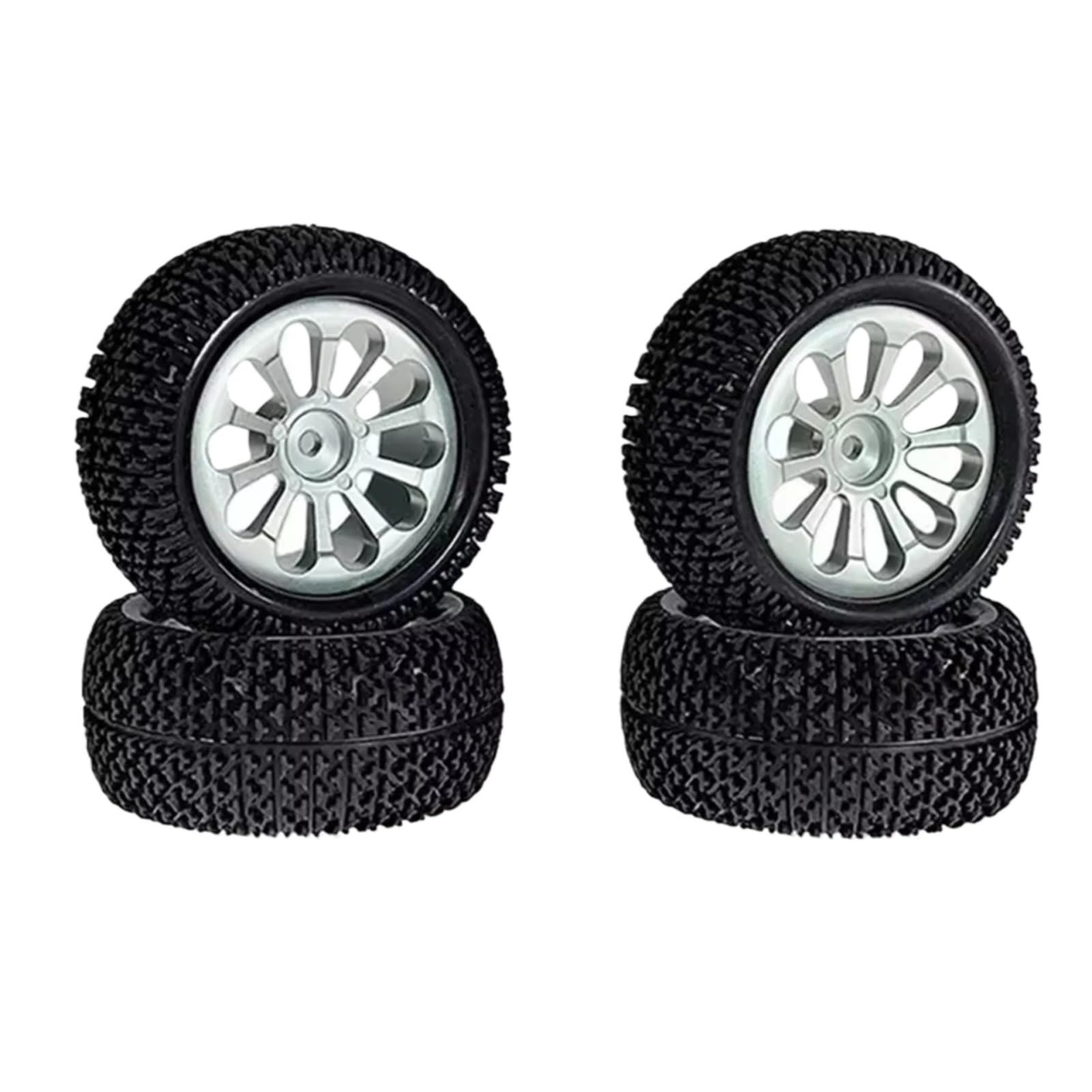 Composants ModèLe Rc pour MJX 16207 16208 14210 1/10 1/12 1/14 1/16 1/18 RC Voiture Jantes en Métal Pneus pour Roues Rallye Mise À Niveau Modifier Les Pièces Décoration