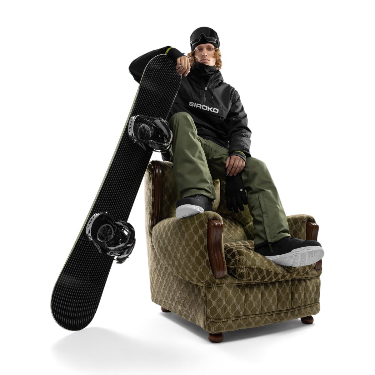 SIROKO - Veste Isolée de Snowboard W6 Bruson
