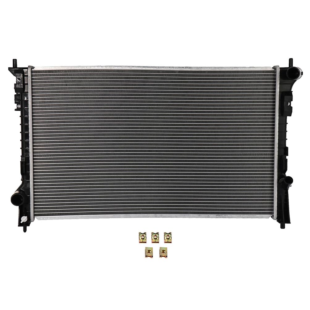 SCITOO Engine Coolant Radiator Assembly for Ford Edge 07-14, Taurus 08-19, Flex 09-12 & for Lincoln MKS 09-16, MKX 07-15, 3.5L 3.7L, Replace 2937
