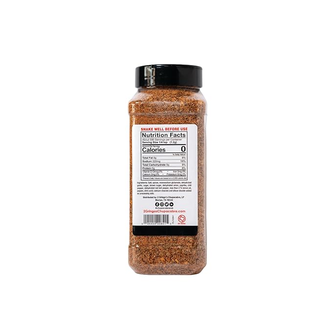 Sazonador para Carne 2 Gringos Chupacabra, 25 oz miniatura 2