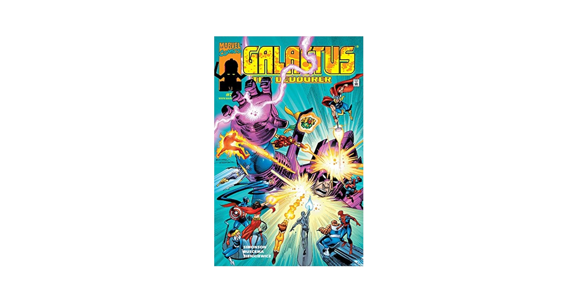 アメコミ・英語　GALACTUS THE DEVOURER Amazon.com: Galactus The Devourer (1999) #6 (of 6) eBook