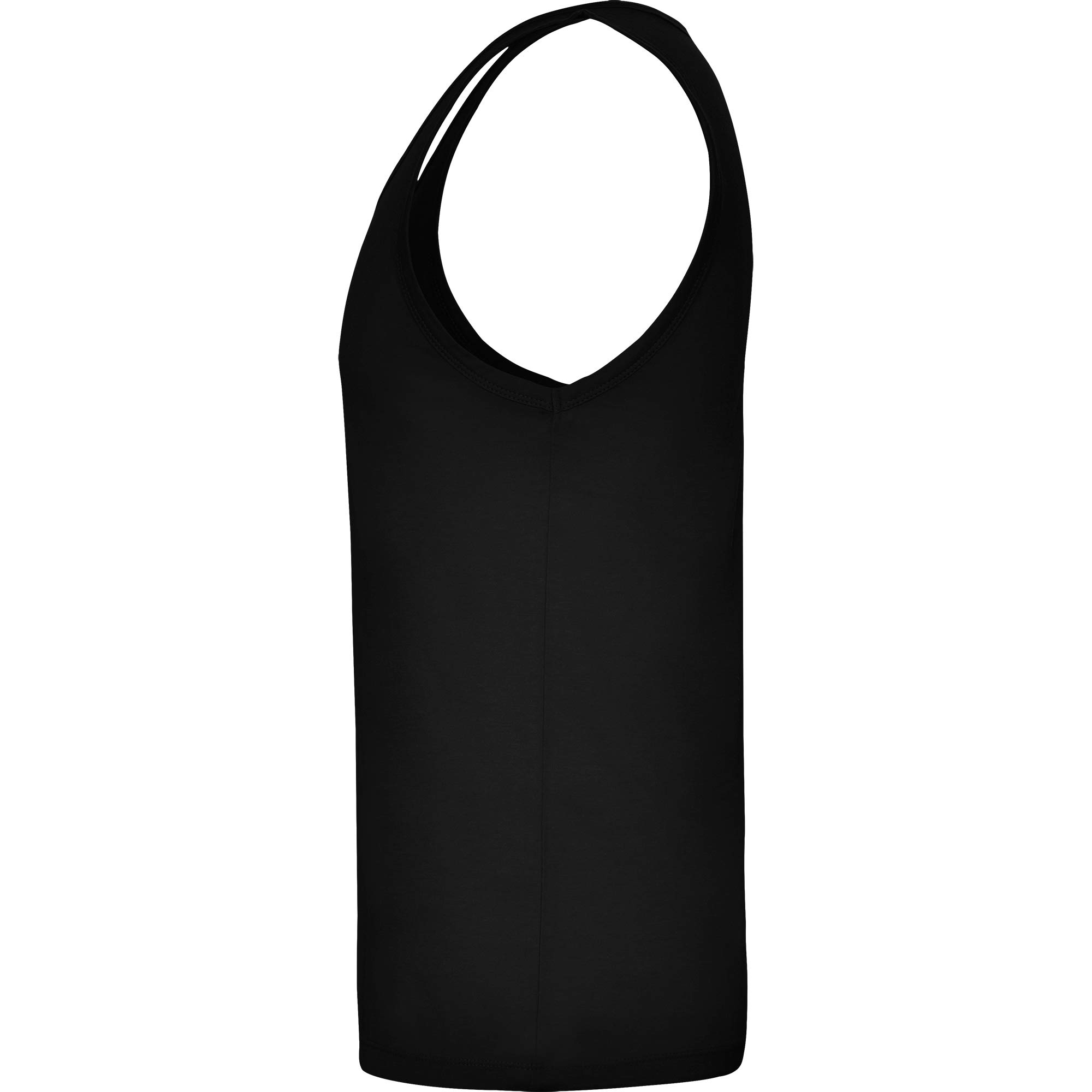 Camiseta sisas con tirantes anchos de colores variados en algodón para niños