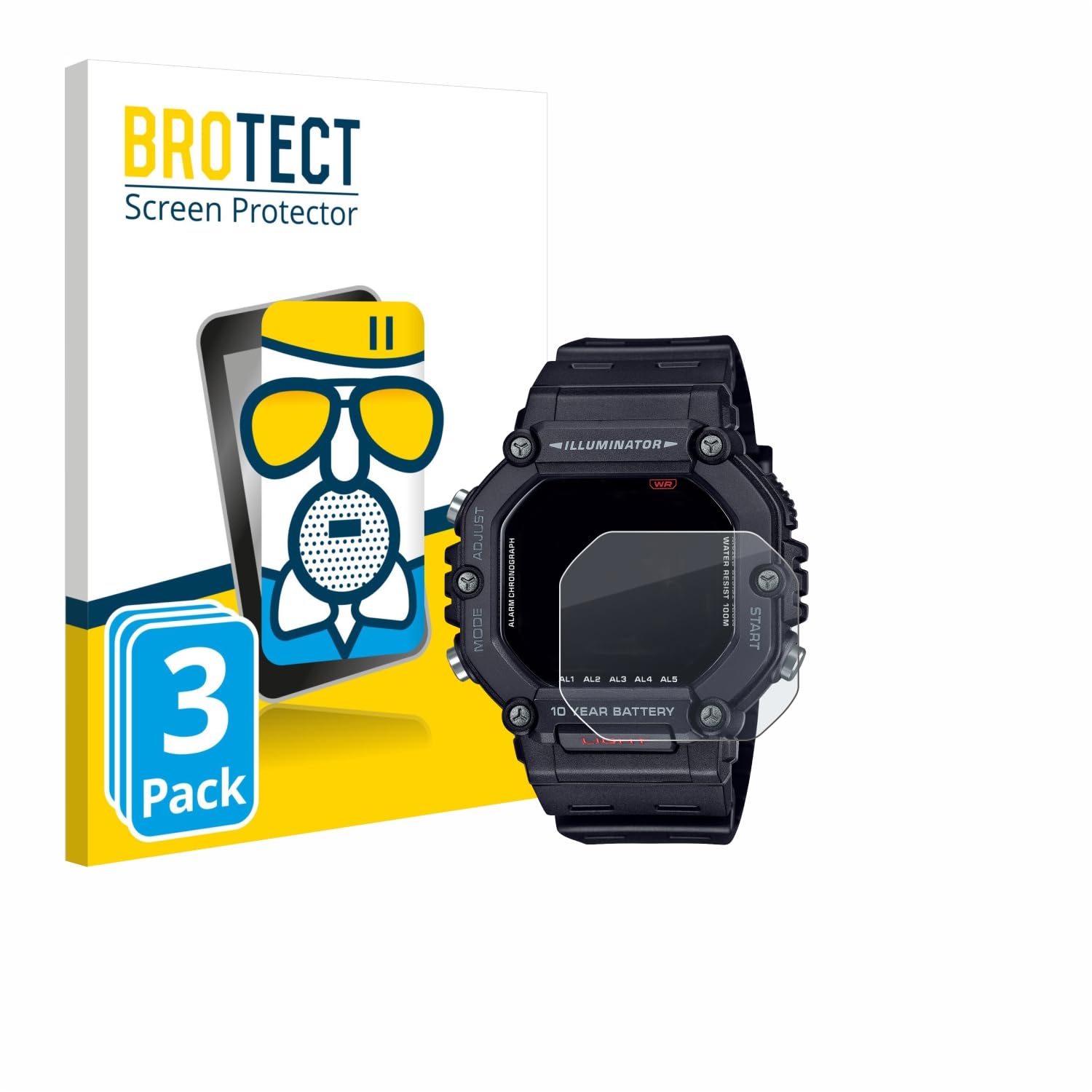 Protezione Schermo Anti Riflesso Pellicola Vetro Opaca Brotect Per Godox X3 (3 Pezzi): Anti-riflesso, Durezza 9H, Antimpronte Schermo Protettivo Brotect AirGlass
