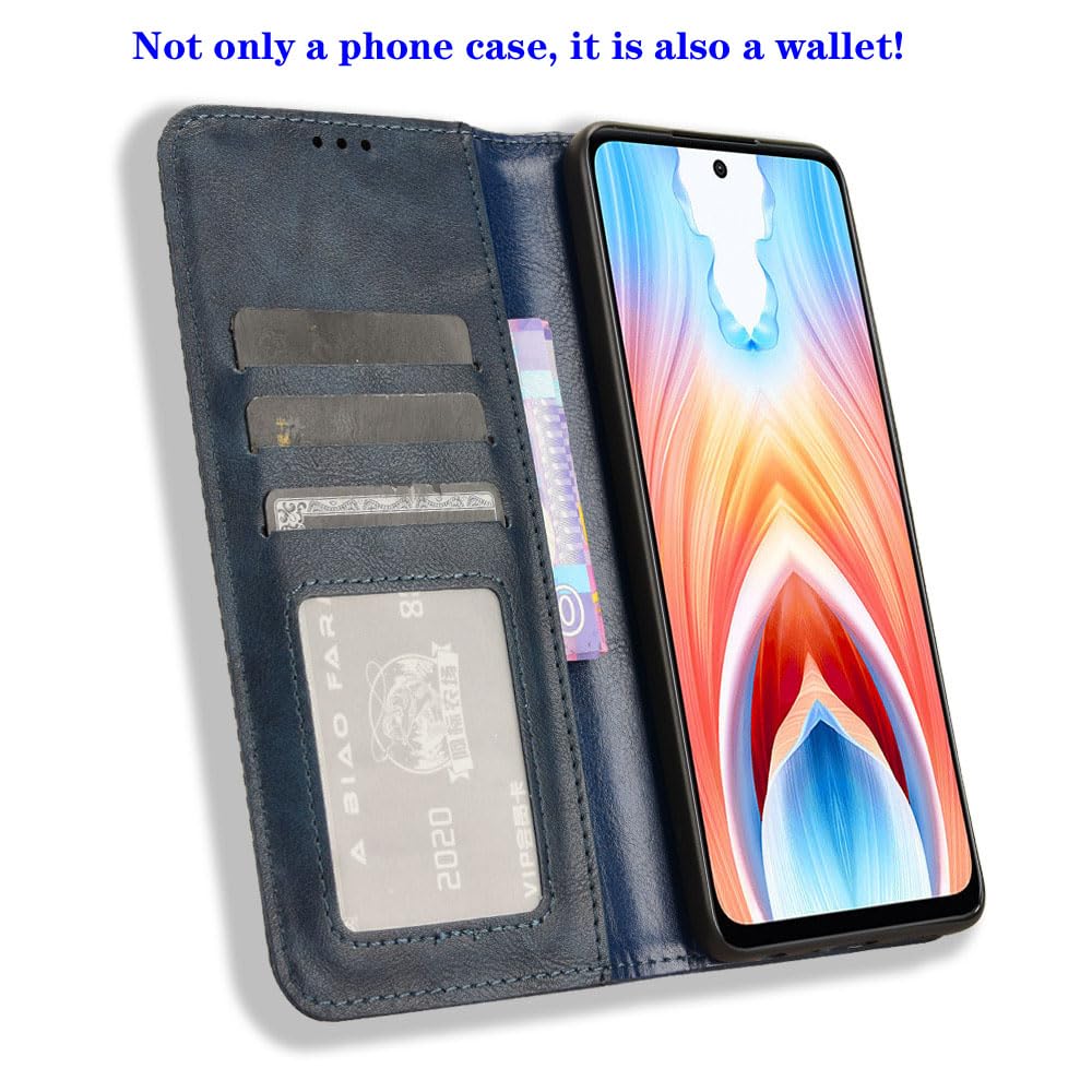 ZZHAO Custodia Portafoglio In Pelle PU Per Xiaomi Redmi Note 13 4G: Cover A Libro Con Slot Carte E Supporto, Rosa - 2