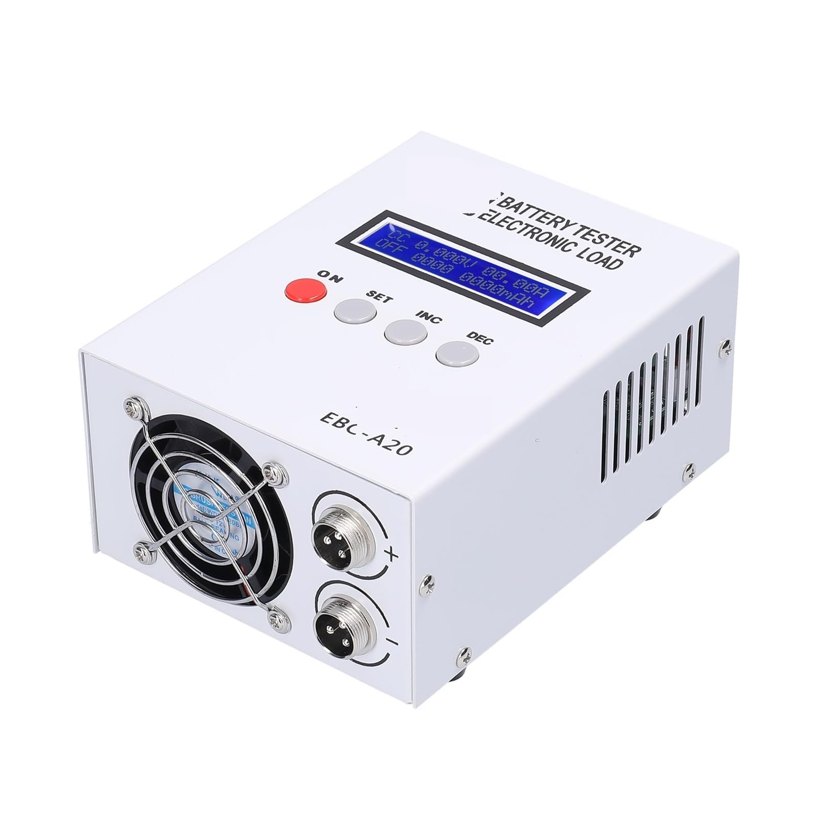 Batterietester, EBC-A20 Batterietester 85 W Lithium-Blei-Säure-Batteriekapazitätstester 5 A Aufladen 20 A Entladen Unterstützt Softwaresteuerung