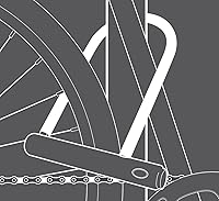 Vista 3 de Bell Manos fuera de la bicicleta U-Lock