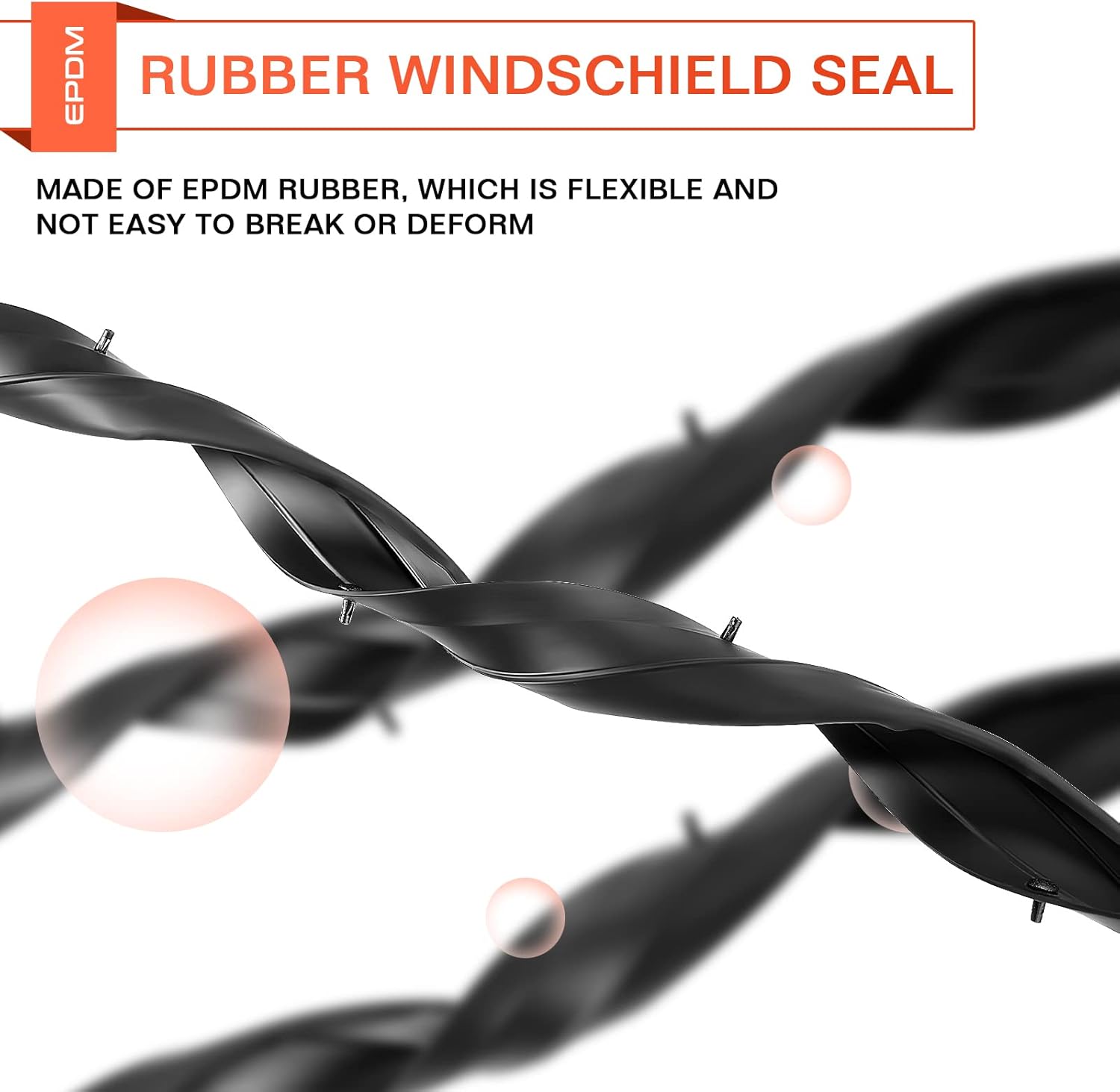 ACLONG 4PCS Window Rubber Weatherstrip Seal Front and Rear Lower Door Compatible With 1999-2016 Ford F250 F350 F450 F550 Super Duty Crew Cab 2000-2005 Excursion Replace F81Z-2520758-AA 1C3Z-26253A24-A