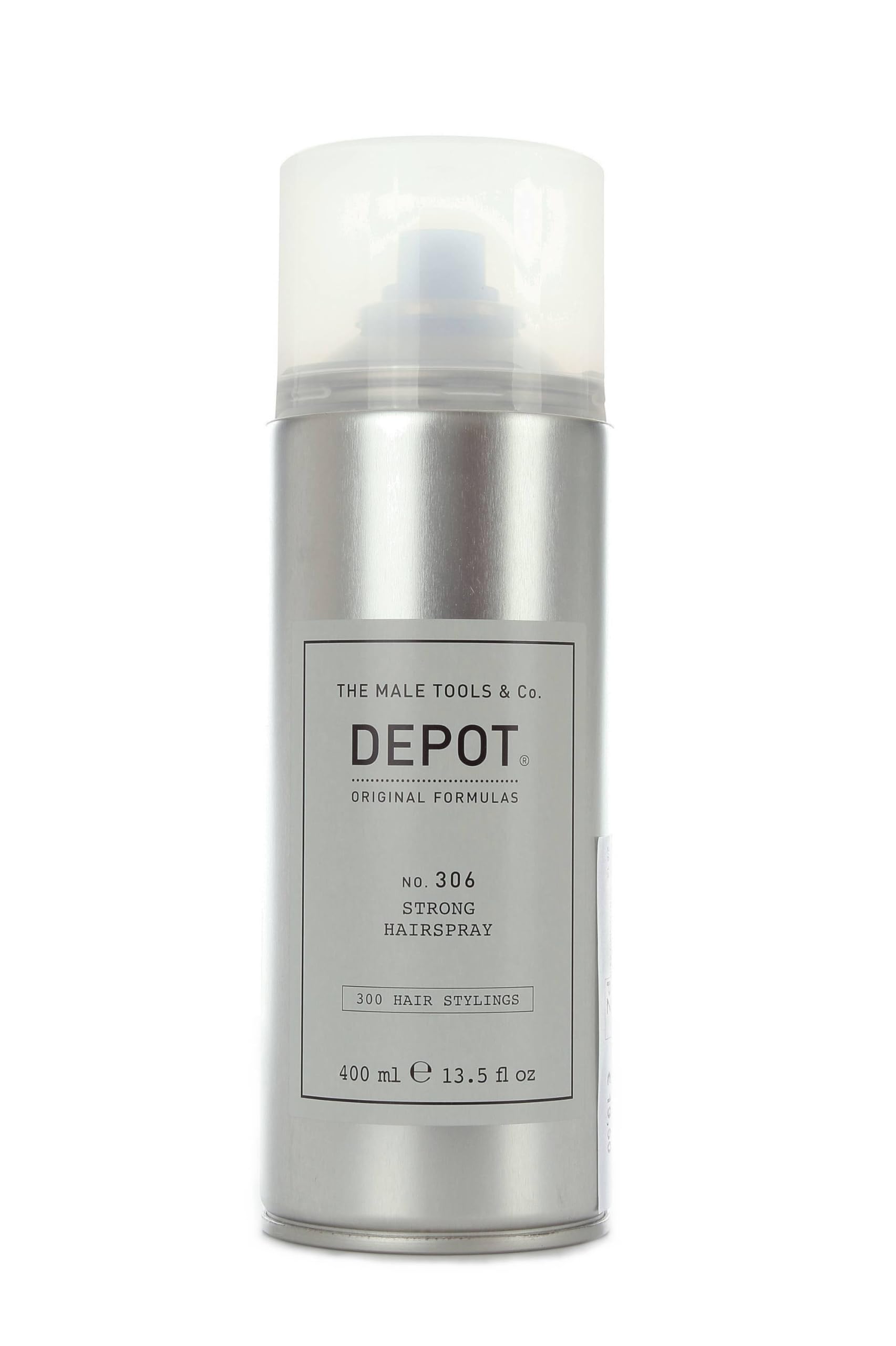 DEPOT NR 306 STRONG HAIRSPRAY LAK WOLUMIZACJNY MOCNY 400 ML