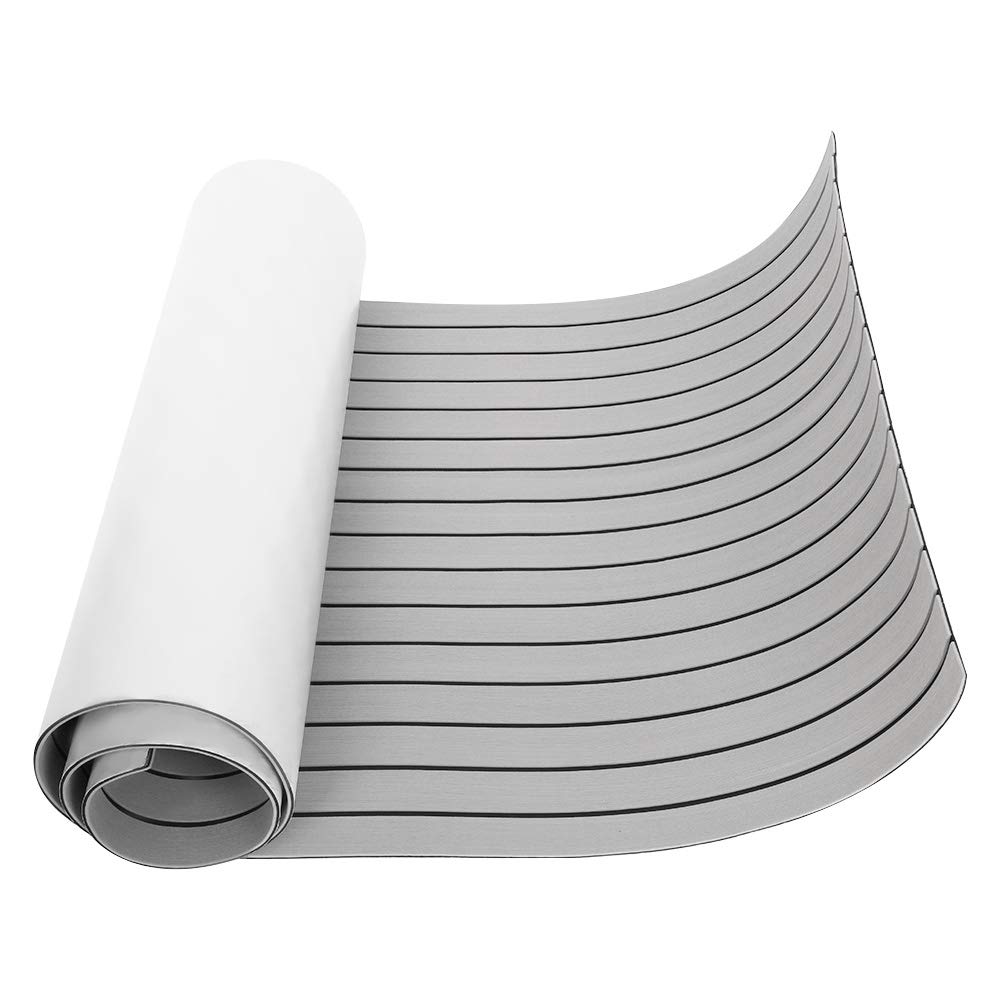 Alfombra de suelo marino antideslizante, panel decorativo de teca de espuma EVA, utilizada para Yate, VR, coche, decoración de barco, fácil de limpiar