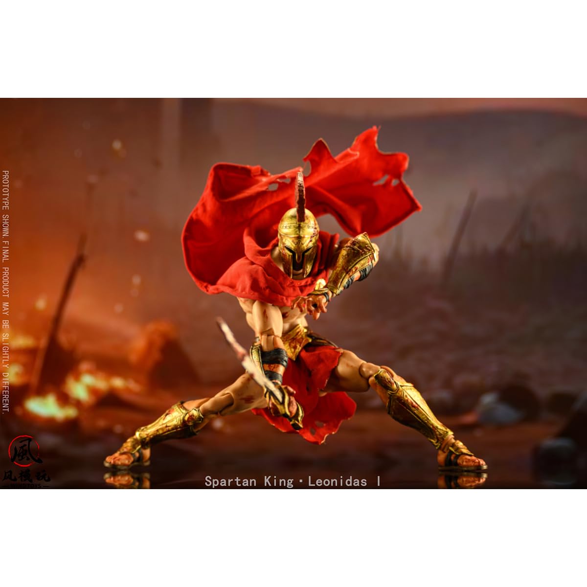 Amazon.co.jp: HiPlay 風模玩 Wind Toys 1/12 スパルタ王 レオニダス1