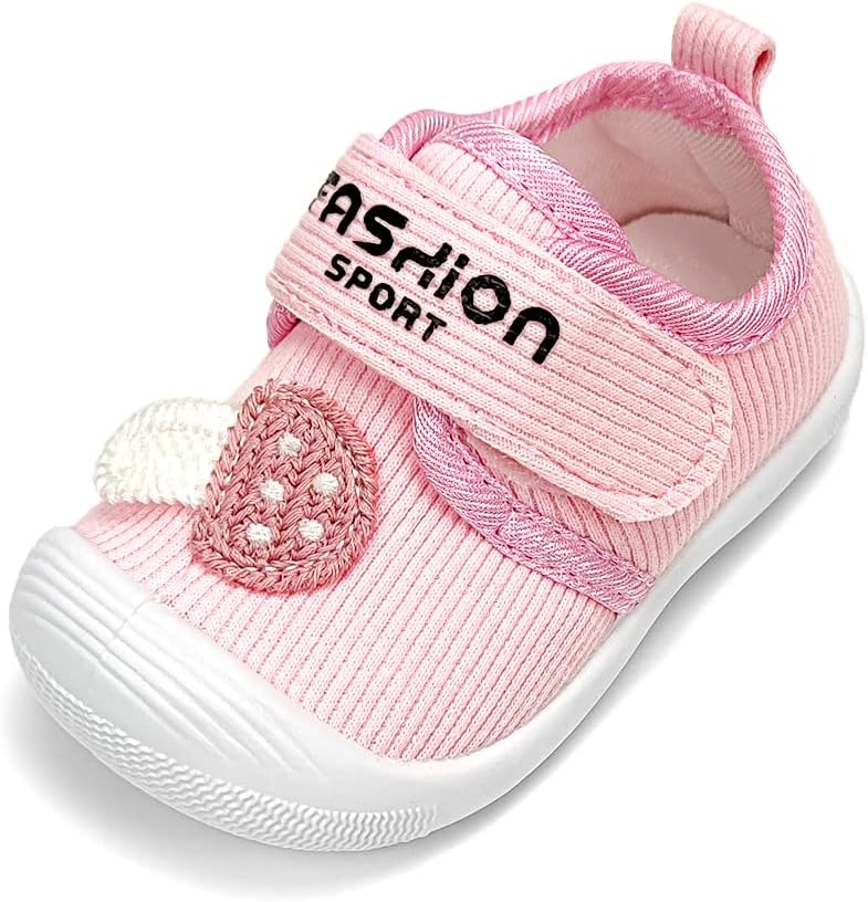 Baby Squeaky Shoes Toddler Boy Girl Sneakers Anti-Slip First-Walkers Lightweight Little Kid Trainers for Walking Running