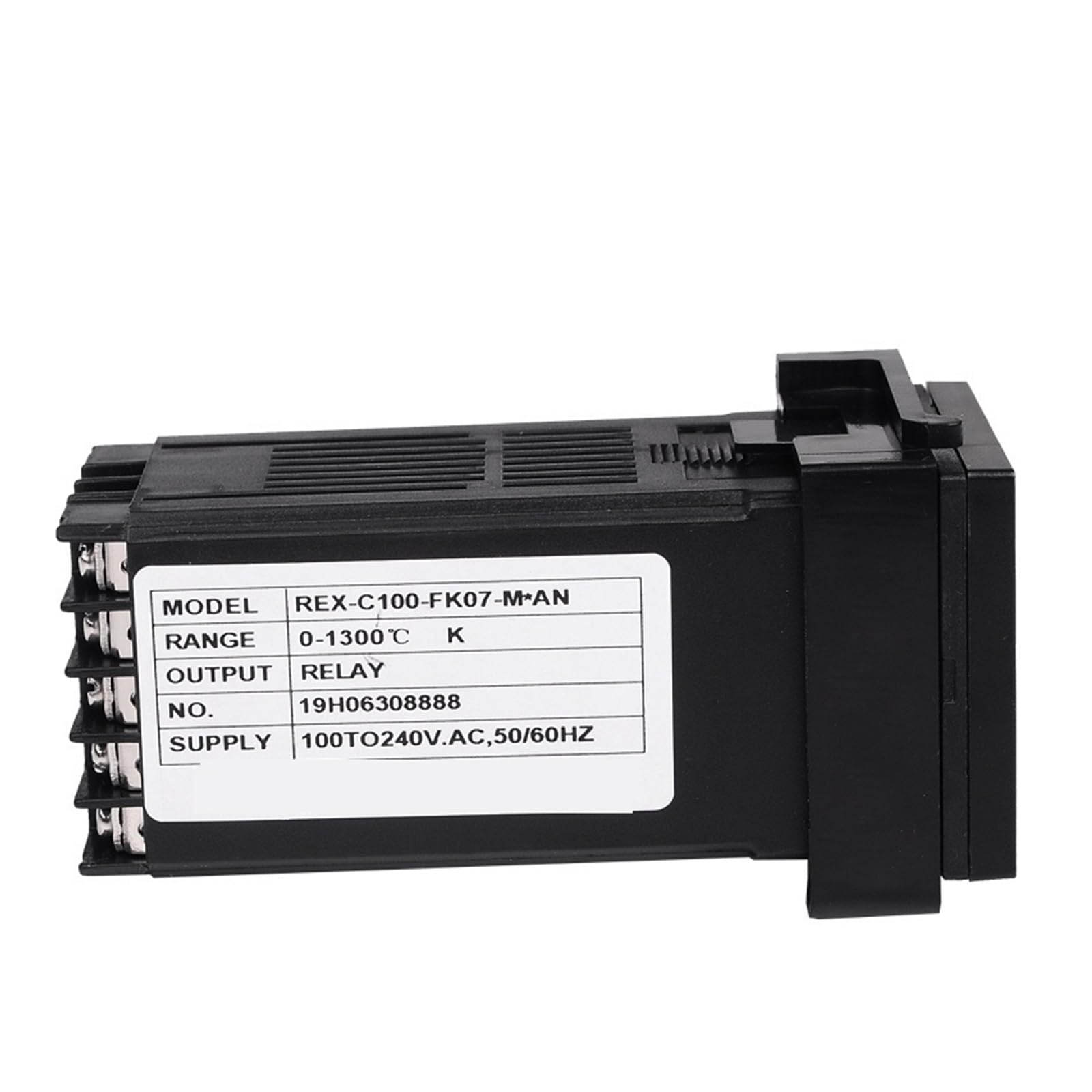 Controlador PID de Temperatura Termostato Controlador de Temperatura Digital de 48 x 48 mm con Entrada K/J/E/S/R/PT100