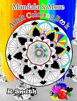 Paperback Mandala and More: Adult Coloring Book