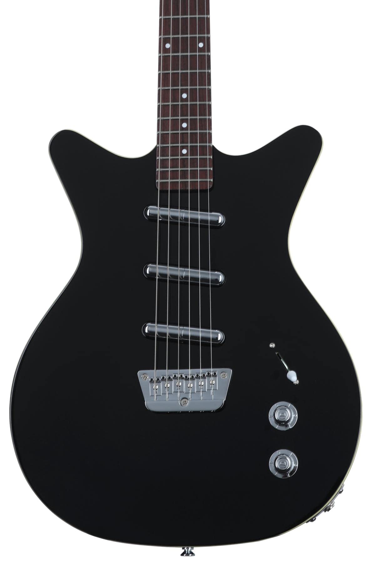 Amazon | Danelectro ダンエレクトロ 59 TRIPLE DIVINE BLACK エレキ  
