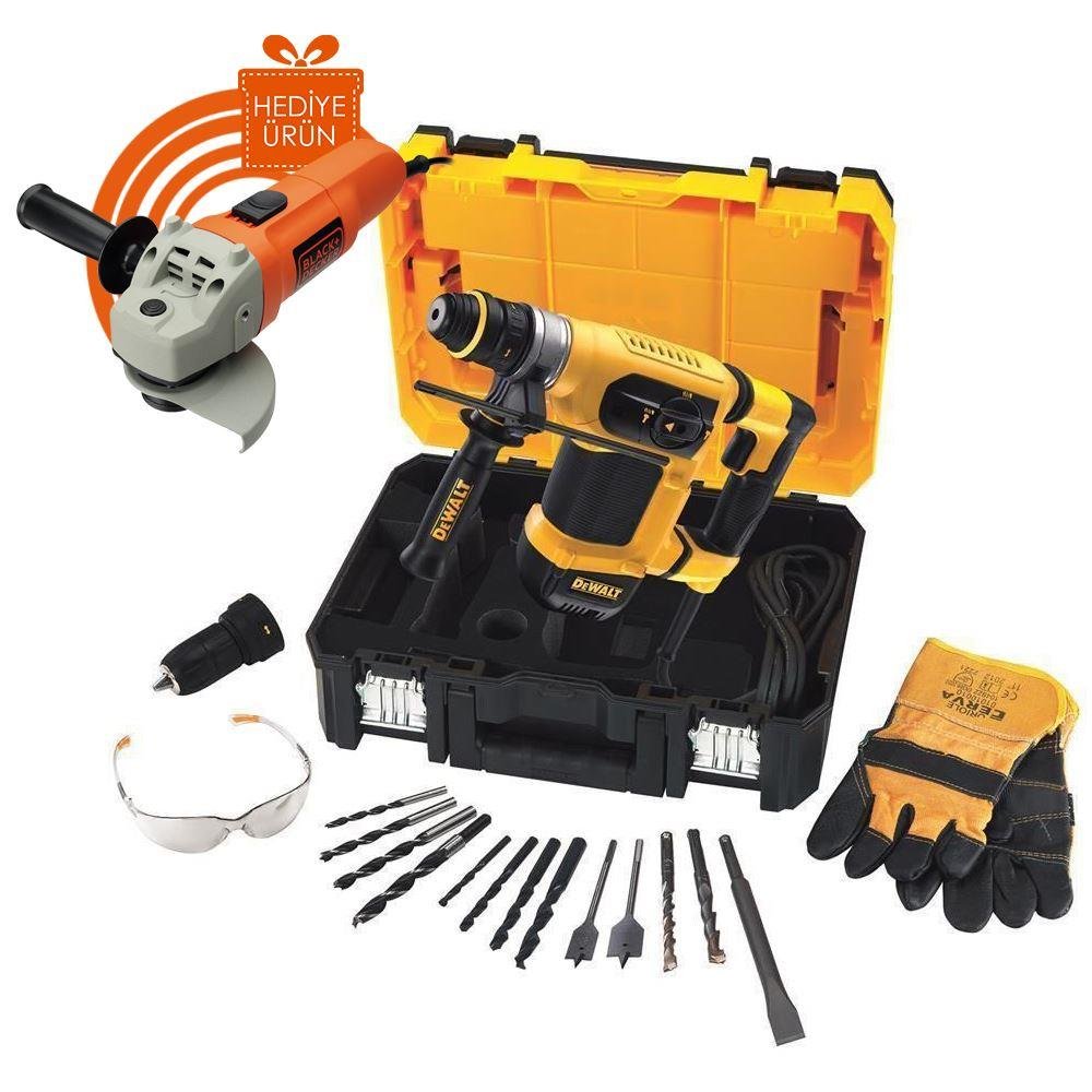 DEWALT D25414KT, perforateur burineur SDS-Plus 1000W, 32mm, mandrin rapide