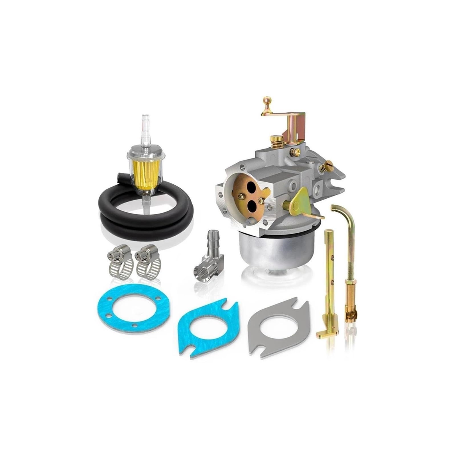 Carburateur pour Kohler K321 K341 avec kit de joints de rechange moteur fonte M14 M16 14HP 16HP
