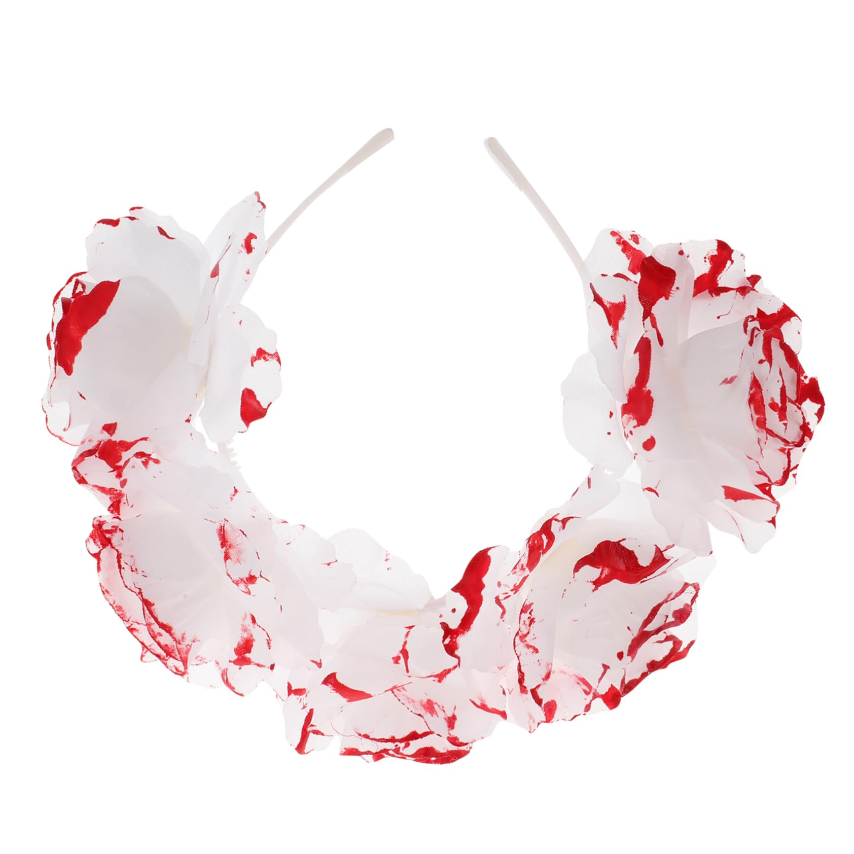 FOMIYES Élastiques Roses pour Femme Élastiques de Plage et Halloween Accessoire de Cheveux Décoratif