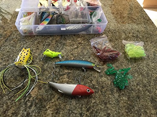 Kit C/ 5 Iscas Artificiais Superfície Stick Zarar 8cm 9 gramas 2 Garateias Tucunaré Dourado Black Ba