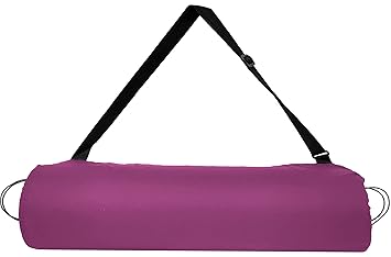 Panchtatava Toffy Pink Dori Lock Exercise Mat Carry Bag Cover ONLY with Broad Shoulder Strap