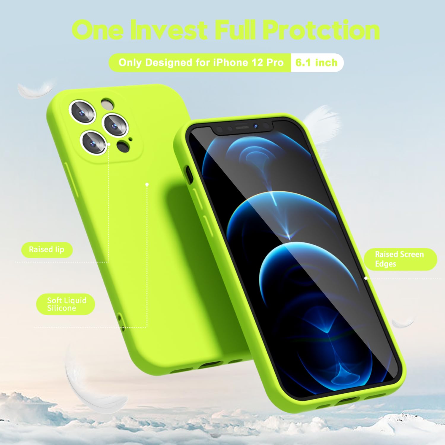 oakxco for iPhone 16 Pro Max Case Liquid Silicone, Soft Rubber Gel Elegant Aesthetic Basic Simple Cover, Cute Thin Slim TPU Matte Solid Color Plain Smooth Case for Women Girl, Light Pink — view 878
