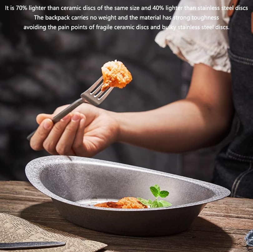 Tableware, outdoor camping plate, Picnic, Curry, Fruit salad, Convenient to carry during travel, Holiday, Sturdy and not Easily damaged