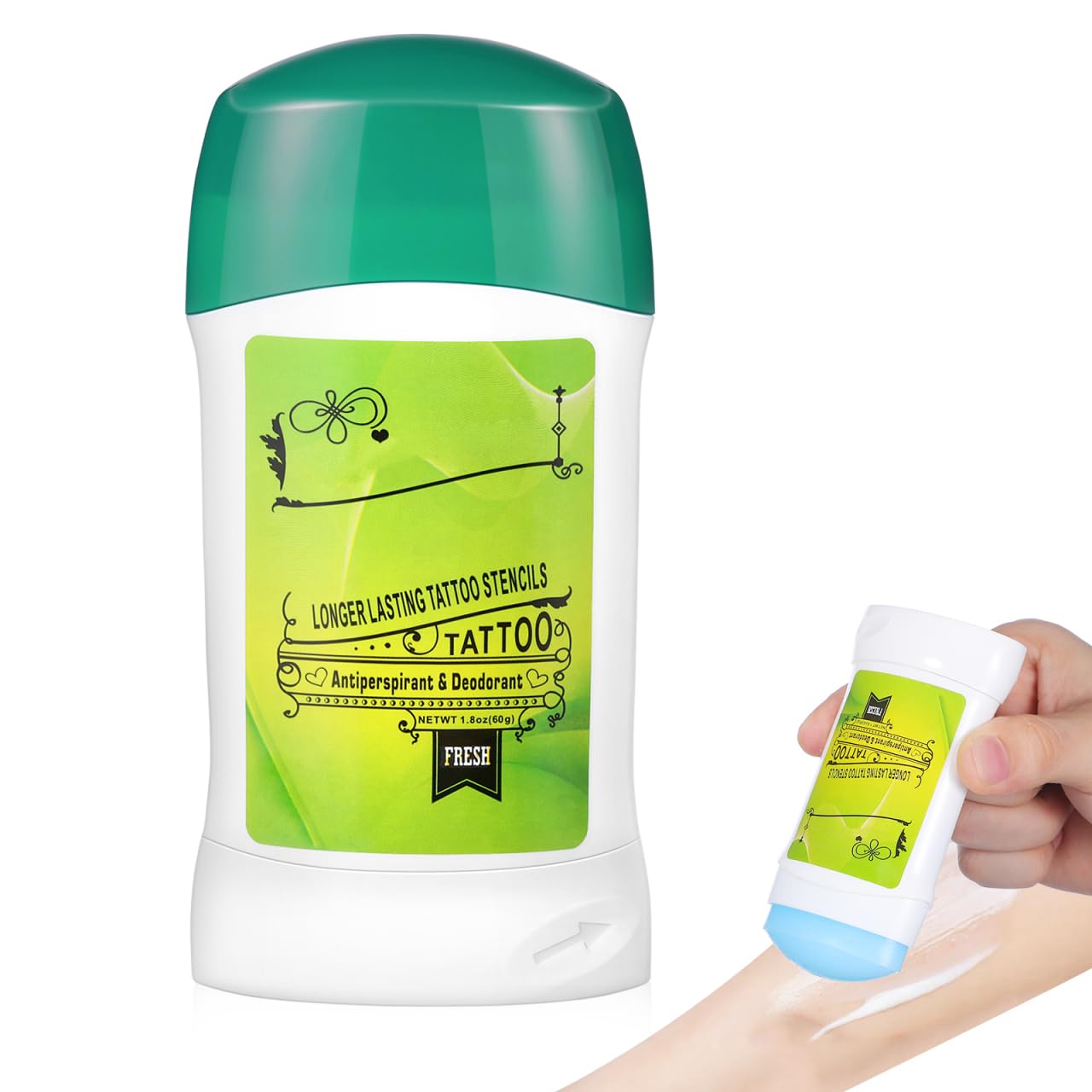 Supvox Crema de transferencia de tatuaje, gel, solución para la piel, para máquina de papel o transferencia de jabón, accesorio para tatuajes