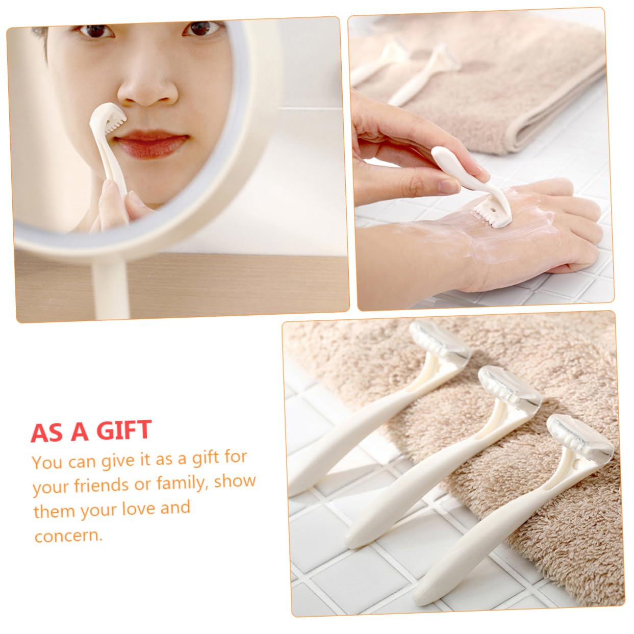 HONMEET Bikini Trimmer for Women Hair Shaver Women Razor Women Hair Razor Leg Hair Razor Arm Hair Razor Compact Size Portable