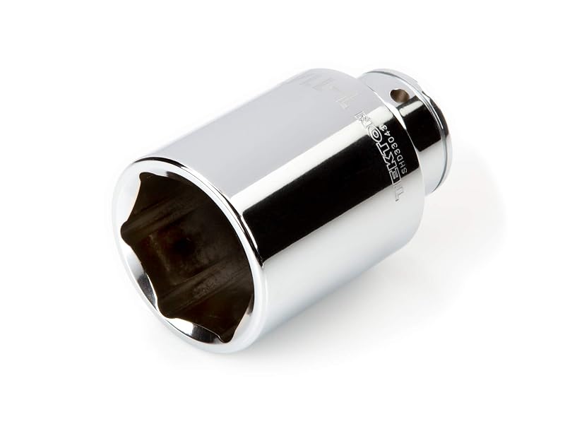 Soquete profundo de 6 pontos TEKTON, encaixe de 19,05 mm (3/4 pol.), 42,86 mm (1-11/16 pol.), SHD33043, 1 unidade