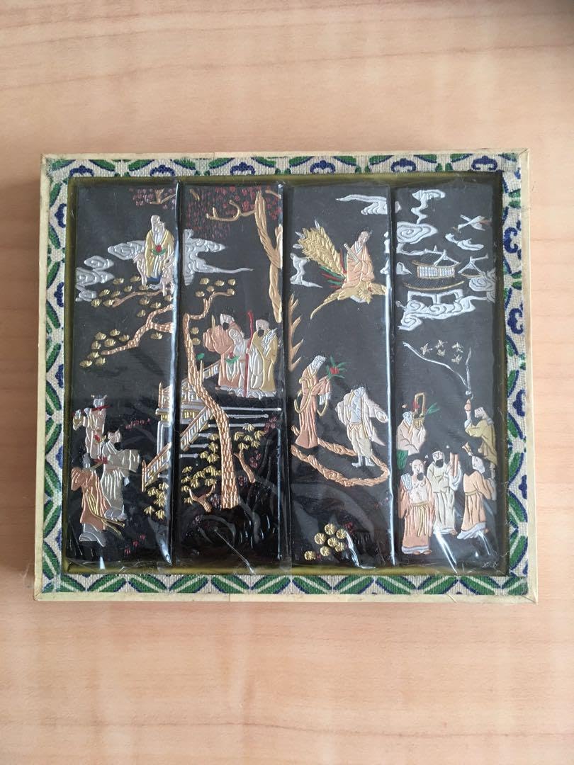 書道 硯 紅渓石硯6① 羊堂作 水墨画 墨 アート