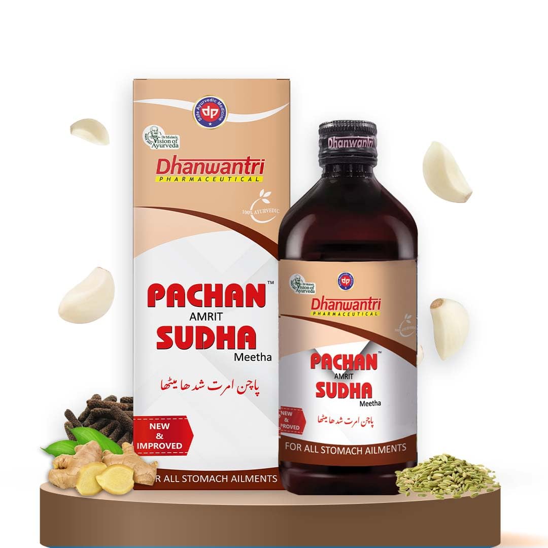 Dhanwantri Pharmaceutical Pachan Amrit Sudha - Meetha | Ayurvedic Digestive Tonic For Enhanced Digestion And Wellness (Meetha, 200 Ml) (B0BZVTX74B) Amazon Price History, Amazon Price Tracker