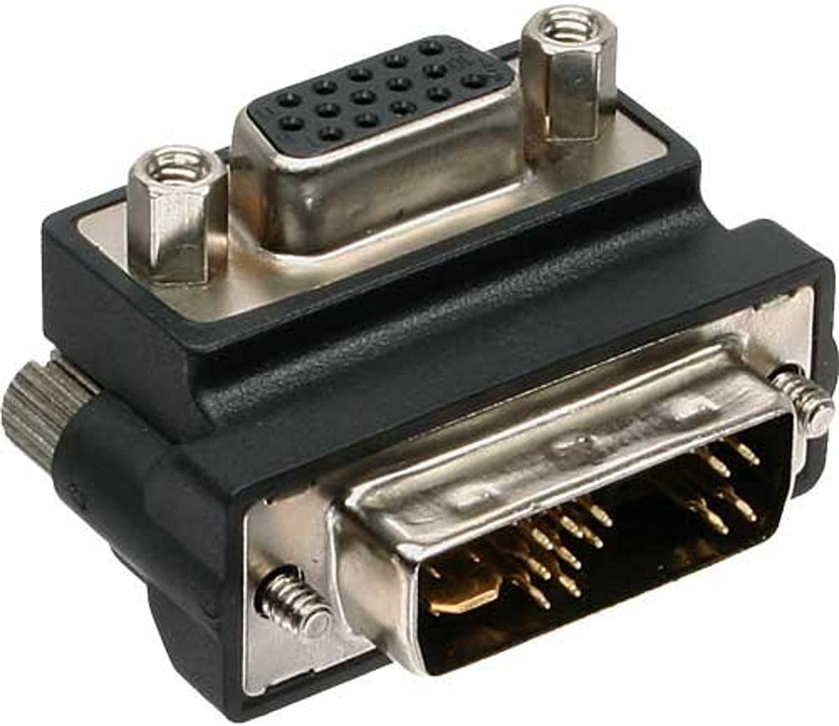 InLine®17780 W DVI-A - VGAアダプタ12 + 5ピンオス - 15ピンHDメスブラック