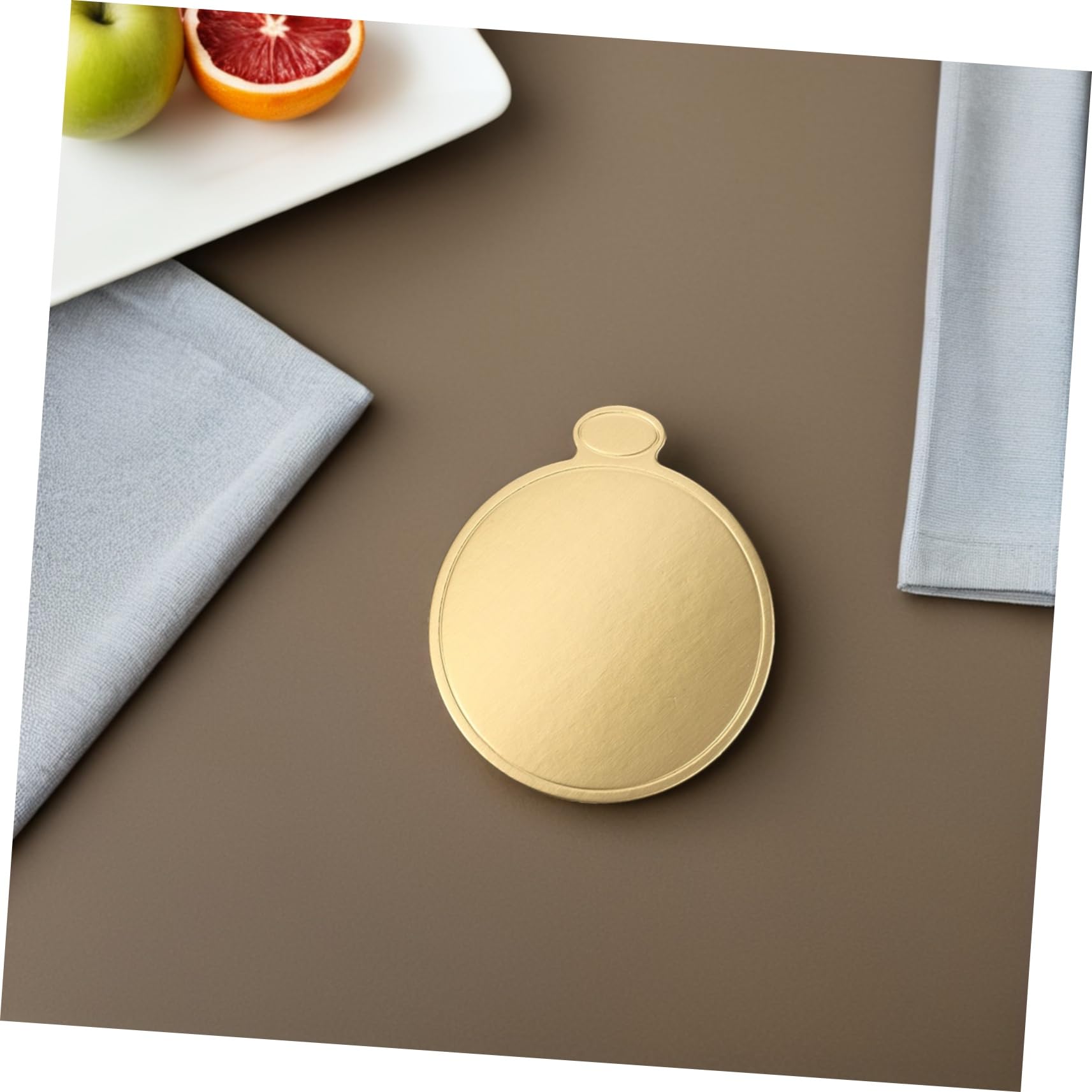 Gatuida 200pezzi Sottotorte Rotonde in Cartone Per Torte Mousse e Mini Cupcake Espositori Per Torte e Dessert Per Feste e Festive