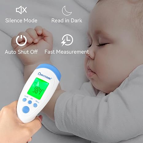 Berrcom Non-Contact Infrared Forehead Thermometer for Adults and Kids