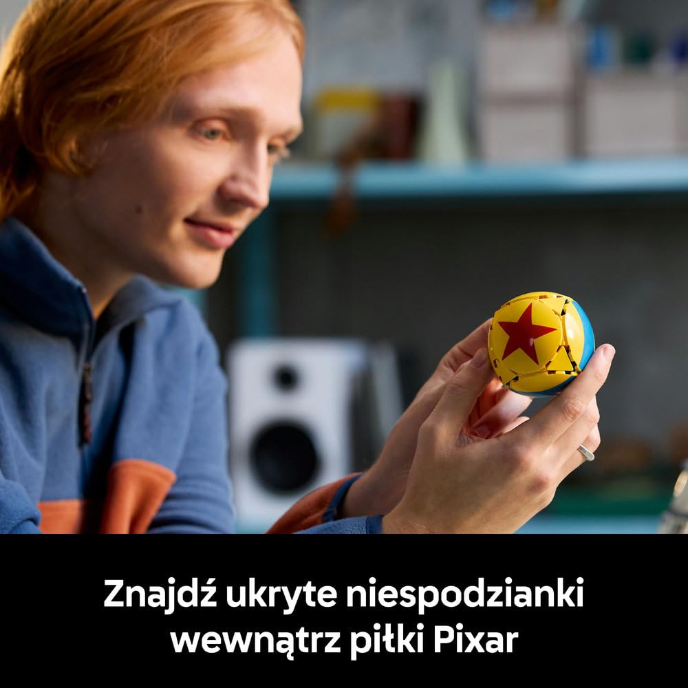 LEGO Ideas Disney Pixar Luxo Jr. 21357 | Model lampki, dekoracja do domu, prezent dla fana Pixar, 613 elementów