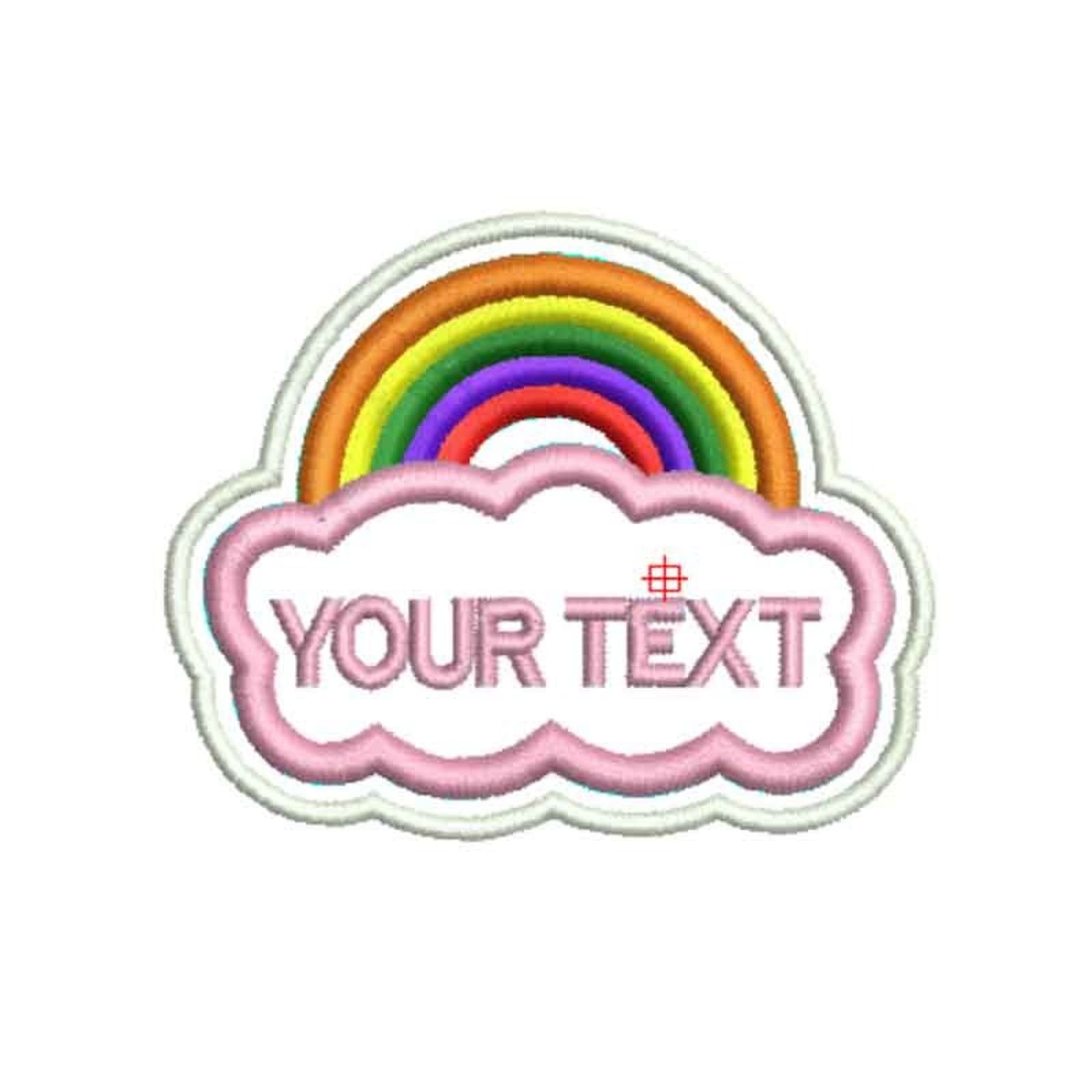 Etiquetas con nombres para niños,Etiqueta de nombre personalizada parche bordado insignia,Sello marcador ropa personalizado niños Elige (pink)